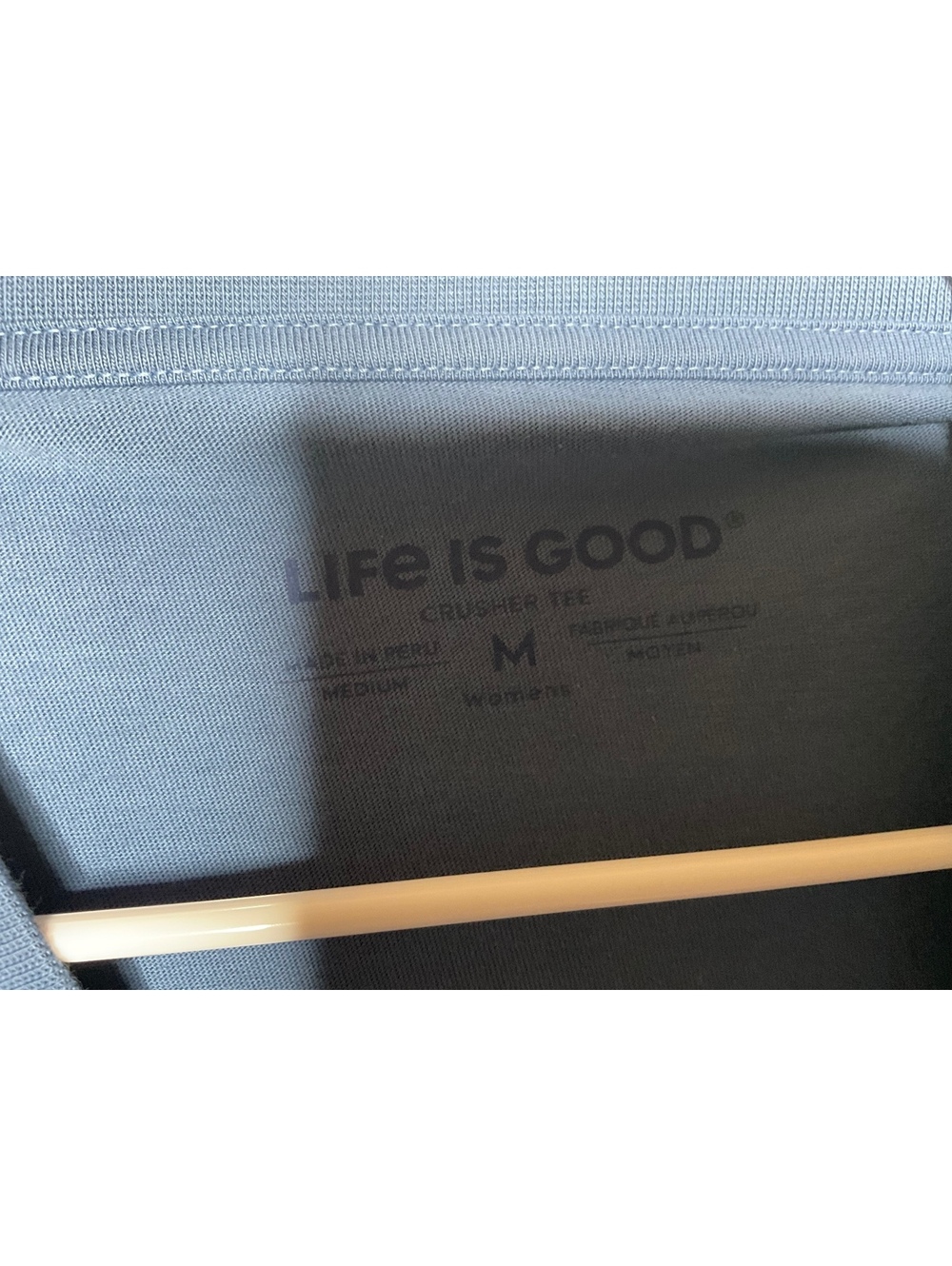 < Life is Good Brew Crew Coffee Graphic Crusher Tee Size Medium > - Picture 2 of 4